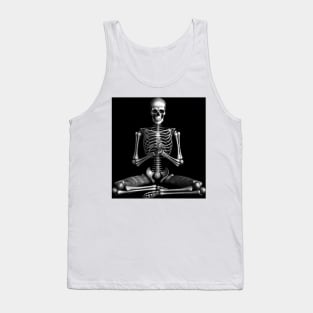 Soul Will Speak Skeleton Meditation Tank Top